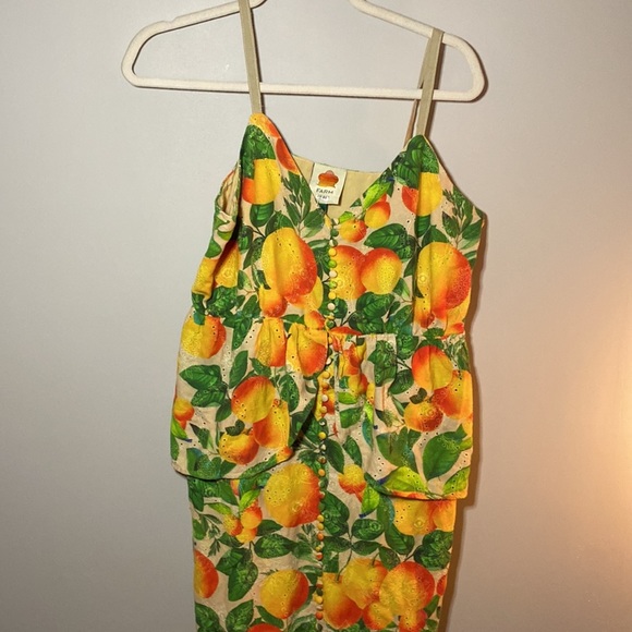 FARM Rio Sands Linen Midi Dress - Picture 3 of 6